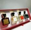 Luxury Extrait Eau de Parfum Set för män och kvinnor 4x30 ml parisisk doftsamling, långvarig unisex-köln