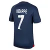 Paris Soccer Jerseys 2024 Mbappe N.Mendes M.Asensio Lee Kang w Maillots Football Shirt 24 25 Nowy zestaw dla dzieci z Paris z Skarpetkami Mundur Enfants Maillot de Foot