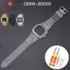 Uhren Harz Armband Lünette für Gshock Gmwb5000 Sport Wasserdicht Männer Ersatz Armband Uhr Band PC Schutzhülle Refit Kit