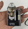 Kamry Box 15000 Puff使い捨てVape本物のバン蒸気メッシュコイル充電式電子タバコ2％10色ペンシステムパフ15k蒸気ネックロープ