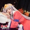 Cosplay Anime Costumes Dormir dans le château du démon Maoujou de Oyasumi ss Syalis venez jouer un jeu de rôle jolies dames robe ensemble complet de chaussures de perruqueC24321