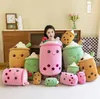 Plush Toy Milk Throw Tea Cup Gift Doll Pearl Pillow Fruit Artificial Umerh