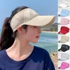 Gorras de bola Protección solar Gorra de béisbol Ocio Protector solar Sombrero transpirable Sombrilla Verano