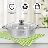 Double Boilers Steamer Stainless Steel Practical For Food Household Kitchen Supplies Lidded Reusable