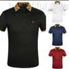 Polo da uomo firmate Designer Polo di marca per uomo L lettera T-shirt con colletto a maniche corte in puro cotone Gioventù Tempo libero Affari Sport Inghilterra 9ITA I16U