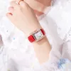 Montre rectangulaire à Quartz pour femmes, la même marque, Niche de mode Tiktok, diffusion en direct, populaire