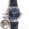 a Orologi Orologio da polso Designer di moda di lusso o m e g Henghui Constellation Haima Cinturino in acciaio Orologio meccanico completamente automatico Orologio da uomo Montredelu