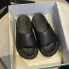 Zapatillas Moda Mujer Verano Estilo Suave Hogar Antideslizante Palabra Resbaladiza Baño Sandalias Al Aire Libre Interior