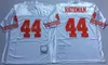 Retro Football Vintage 87 Dwight Clark Jersey 21 Deion Sanders 33 Roger Craig 44 Tom Rathman 8 Steve Young 16 Joe Montana 42 Ronnie Lott 75th Anniversary Stitched