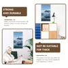 Frames Scroll Hanging Scrolls Wooden Magnet Coat Hanger Poster Frame Painting Rod Magnetic