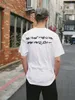 24SS T-shirty Bogo Hip Hop Street Squate Board Men Men Men Casual Fashion Class