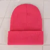 Beralar 2024 Moda Sonbahar Kış Şapkası Sıcak Şeker Renkleri Akrilik Yün Kapak Örme Kapaklar Kadın Erkekler