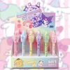 Wholesale 48pcs/box Cartoon Cute Little Girl Press Neutral Pen High Appearance Press Pen Student Stationery Girl Heart