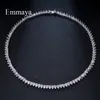Emmaya marque mode luxe incrustation AAA cubique breloque en Zircon géométrique bijoux colliers pour femme élégance cadeau de fête de mariage 240311