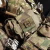 Bolsas 1000D Tactical Blow Out Ifak Pouch Molle Primeiros Soces Médicos Bolsa Bolsa Bolsa Reflex IFAK OneHand Primeiros socorros