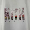 Designer Tokyo Landmark Limited Kurzarm-T-Shirt mit Kirschblüten-Print für Herren und Damen