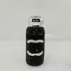 Bottiglie di strass piene di marca di lusso Tazza thermos in acciaio inossidabile 304 regalo di fascia alta