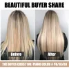 Extensions Fusion Keratin Bond Human Hair Extensions Capsule U Nail Tips Real Remy Pre Bonded Hair Platinum Blonde 16 "18" 20 "22" 0.8G/PC