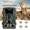 Jacht Trail Camera's Suntek mobiele natuurfotografie val trail camera HC801 4G LTE geen gloed LED MMS e-mail 120 graden jacht engel Q240321