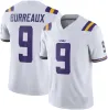 LSU Custom Football Jersey NCAA College Joe Burrow Burreaux Odell Beckham Jr. Justin Jefferson Tryann Mathieu Leonard Fournette Ja'Ma