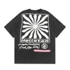 Hellstar Studio 2024 New Meichao T-shirt Högkvalitativ Meichao Tryckt Löst kortärmad t-shirt för både män och kvinnor