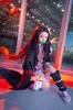 Cosplay anime kostümleri Kamado Nezuko Rol Yapma Kimono Kamado Nezuko Wig Üniforma Cadılar Bayramı Kadınları Giyim Sahneleri Japonya Anime Showc24321