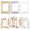 Quadros 9 Pcs Po Frame Ornamentos Imagem Casa Miniatura Suporte de Telefone Móvel para Casas Decoração Resina DIY Artesanato