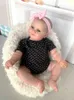 19 pollici già finito Reborn Baby Doll Maddie Sorriso Ragazza fatta a mano 3D Pelle Vene visibili Collezione d'arte Figura giocattolo Regalo 240304