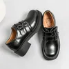 Dress Shoes Trendy Double Buckle Thick-Soled Low-Top Women's Oxfords College Style Japanese Women Casual Single Brogues Shoe Pumps