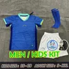 2024 Brasilsfotboll Jersey Neymar Jr Brasil Marquinhos National Team G.Jesus P.Coutinho Home Away Men Kids L.Paqueta T.Silva Pele Vini Jr Football Shirt Uniform