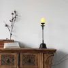 Mum tutucular amerikan retro sanat ev dekorasyon zemin lambası tutucu bb oda süslemeler için eski moda şamdan