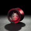 Yoyo Professional Magic Yoyo Metal Yoyo with 10 Ball Bearing Alloy Aluminum High Speed Unresponsive Yo Classic Toys for Kids240311