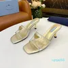 2024 designer de moda chinelos sapatos de salto feminino slides sandálias flip flops 35-43