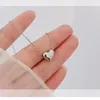 Hänge halsband elegant hjärthalsband franska unika nacksmycken för dagliga slitdatum