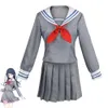 cosplay Anime Kostuums De rollenspel JK uniform project Sekais kleurrijke podium vitrines Azusa Kohane Hoshino Ichika matrozenuniform meisje pruik accessoiresC24321