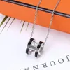 Necklace designer luxury pendant jewelry necklaces chain chains link luxury jewellery love pendants women womens Stainless Steel gifts