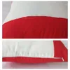 Fundas de almohada de 40x40 cm en blanco con sublimación de arco, fundas de almohada con estampado DIY y fundas de almohada con cremallera CG001