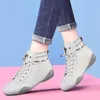 Women's Casual Boots 396 Shoes Brand Genuine Leather Ankle Work Outdoor Women High Help Trekking Footwear Sneake 51