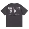 Męskie koszulki Galary Dept Despt Designer Summer Galary Shirts Alphabet Printed Star Te same zaokrąglenia Krótkie rękawe T-shirt dla mężczyzn i kobiet w wysokości 679