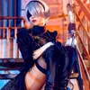 cosplay anime costumes nier 2b roll-playing nier automata yoka roll-playing yoka no.2 b-typ komiska anime kvinnor kläder fancy halloween girl party costumesc24321