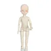 Poppen 14 cm 3D Print Hars Kat Multi Joint Beweegbare Witte Huid 1 8 Bjd Monteren Meisjes Aankleden Speelgoed 230113