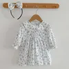 Girl Dresses Infant Kids Baby Girls Long Sleeve Sisters Sweet Printing Rompers Autumn Princess Children Clothes Dress