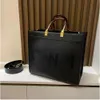Classic Handbag Shiny Leather One Shoulder Crossbody Bag Handheld Two In Large Capacity Fashion Shopping Designer Luxury Womens Travel