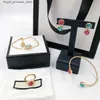 Charm Bracelets 2023 Top Luxury Designer Diamond Bangle For Woman Design Bracelest Gold Jewelry Supply Q240321