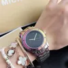 Ticwatch Pro Brand Quarz-Armbanduhr für Damen, Kristall-Metall-Stahlband, Uhren für Herren