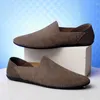 Mocassini Scarpe 540 Moda Uomo Casual Calzature da barca Uomo Mocassini in pelle di marca Guida comoda Leggero Morbido