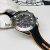 Chronograph SUPERCLONE Watch Watches Wrist Luxury Fashion Designer Automatic Mechanical Five Needle Orange Grey Fully Hw033 Mens