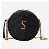 Designer Luxury Tote Bag Women's Crossbody Bag Fashion Wave Leather Shoulder Bag Söt Mini Mobiltelefon Pouch Wallet