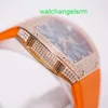 RM Watch Swiss Watch Tactical Watch RM023 UNISEX 18K Rose Gold med Diamondset Swiss Luxury Leisure Sports