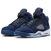 With box jumpman 5 basketball shoes men women 5s UNC University Blue Olive Dawn Dusk Black Cat Georgetown Burgundy Lucky Green mens trainers sports sneakers